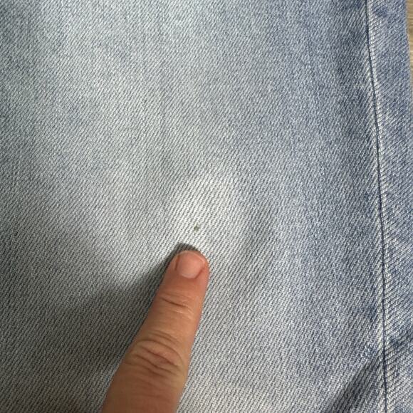 J. Crew Slim Boyfriend Jean Distressed Frayed Hem Light Wash Jeans sz 27 - Picture 8 of 9